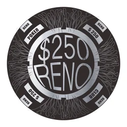 PokerChip $250, 2015